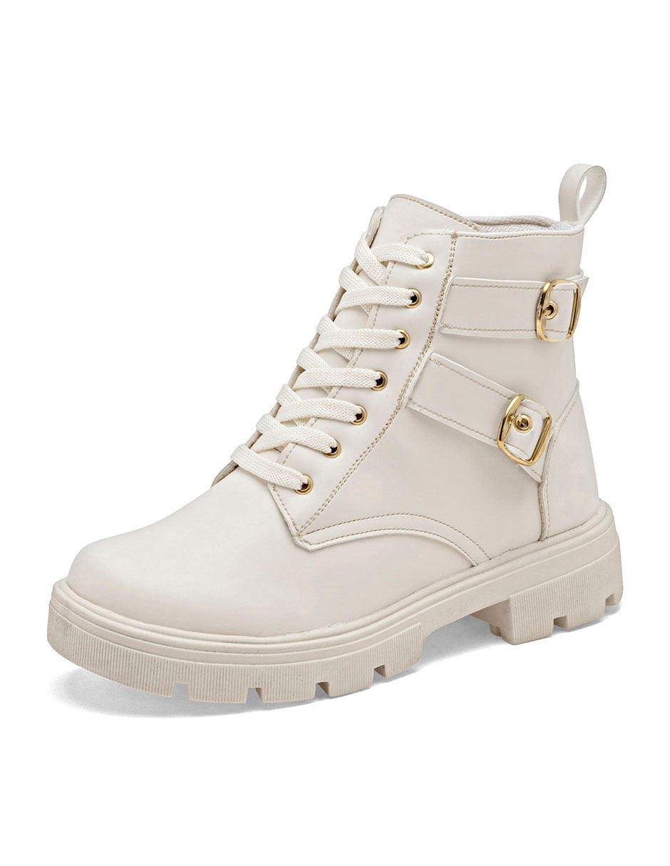 Bota Arriba del tobillo de Sintético para mujer 4
