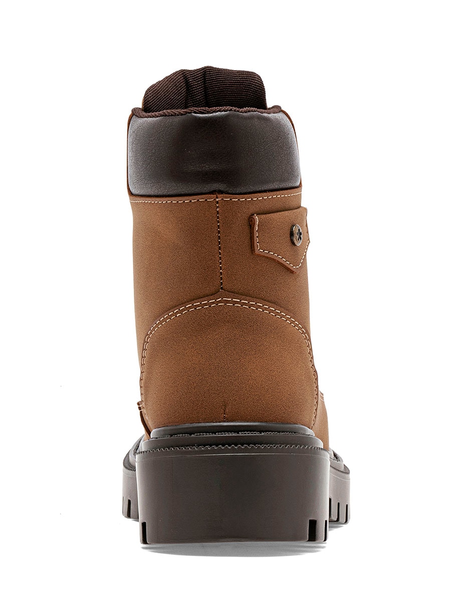 Bota combat Arriba del tobillo de Sintético para mujer 2