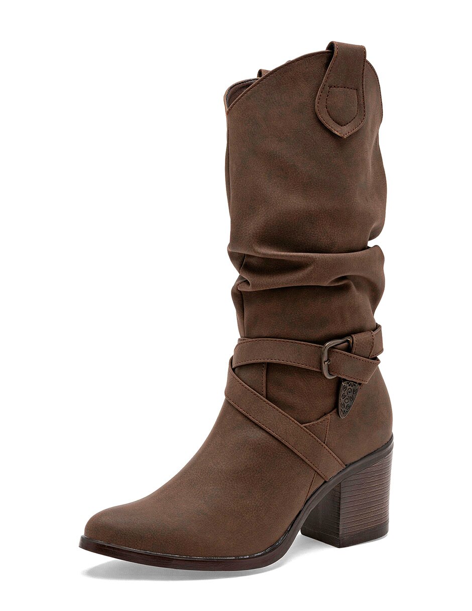 Bota Media pierna de Sintético para mujer 3