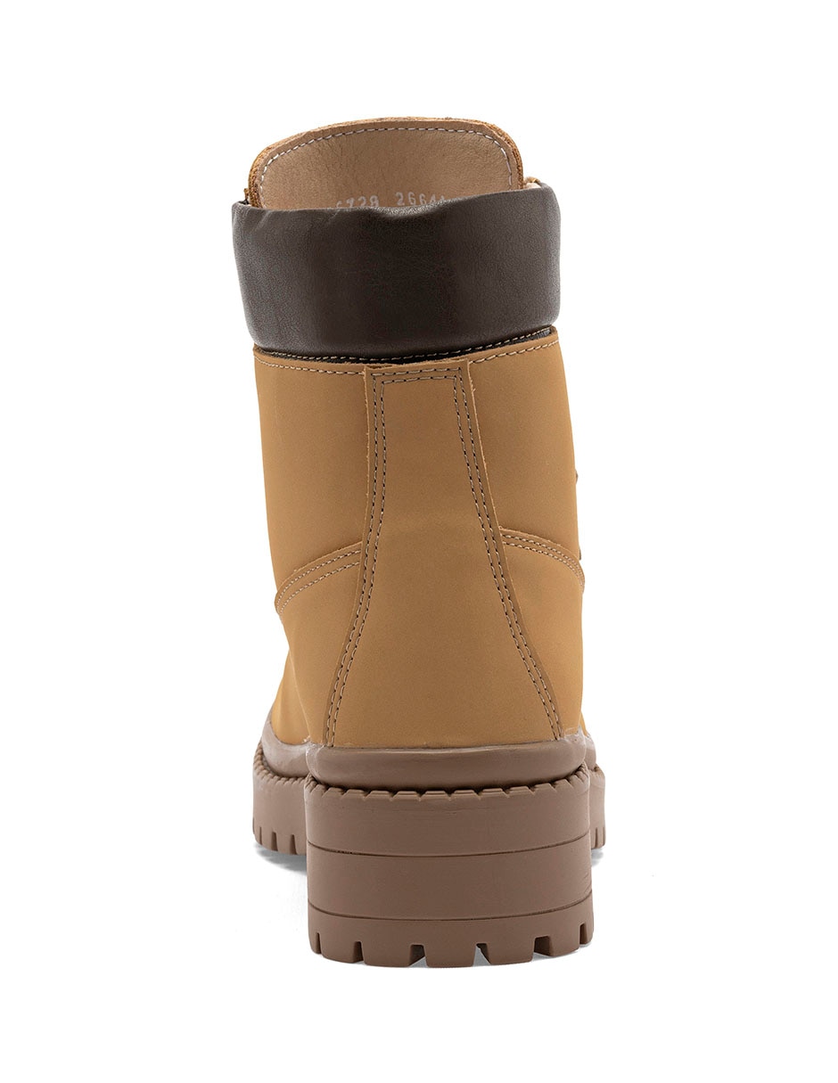 Bota combat Arriba del tobillo de Sintético para mujer 3