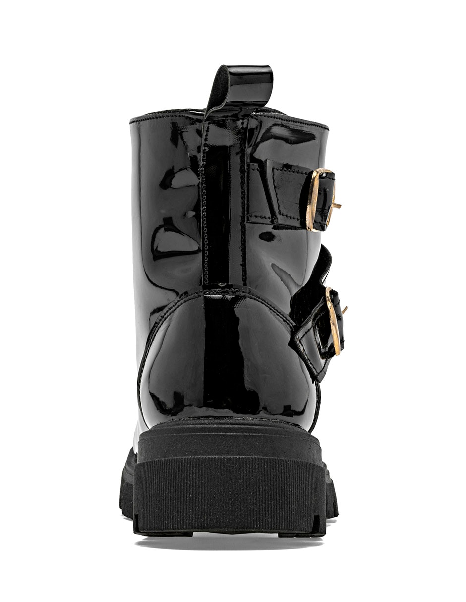 Bota combat Arriba del tobillo de Sintético para mujer 3