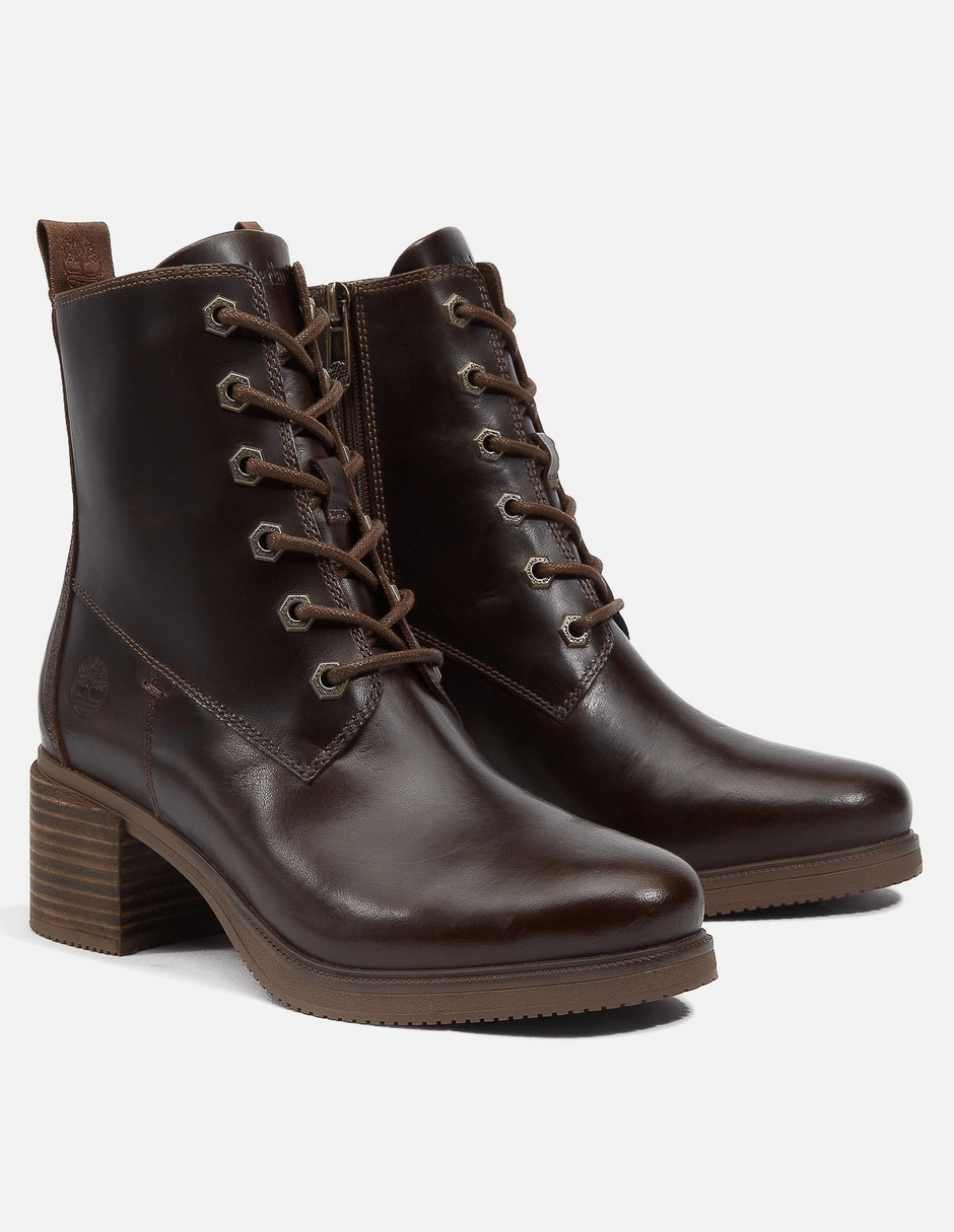 Bota Arriba del tobillo Botas Dalston Vibe de 6 pulgadas para Mujer Café TB0A25BN201 de Piel para mujer 2