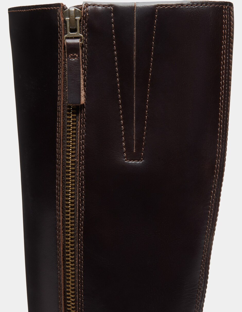Bota Arriba del tobillo Botas Stormbucks con cierre lateral para Mujer Café TB0A5T6PW01 de Piel para mujer 7