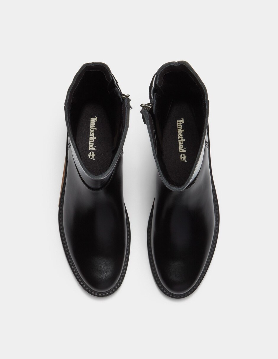 Bota Arriba del tobillo Botas Stormbucks con cierre lateral para Mujer Negro TB0A5T6PW02 de Piel para mujer 2
