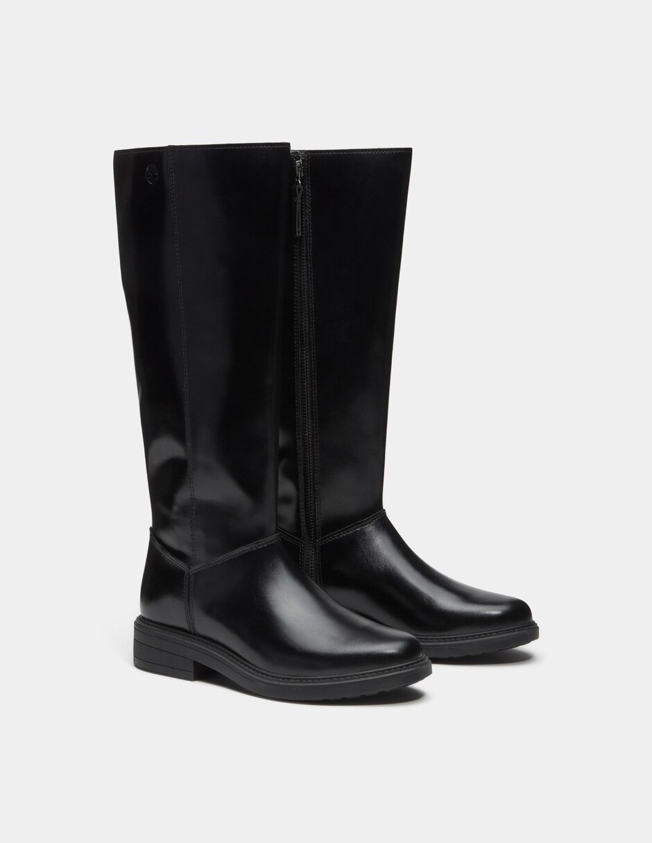 Bota Arriba del tobillo Botas Stormbucks con cierre lateral para Mujer Negro TB0A5T6PW02 de Piel para mujer 4