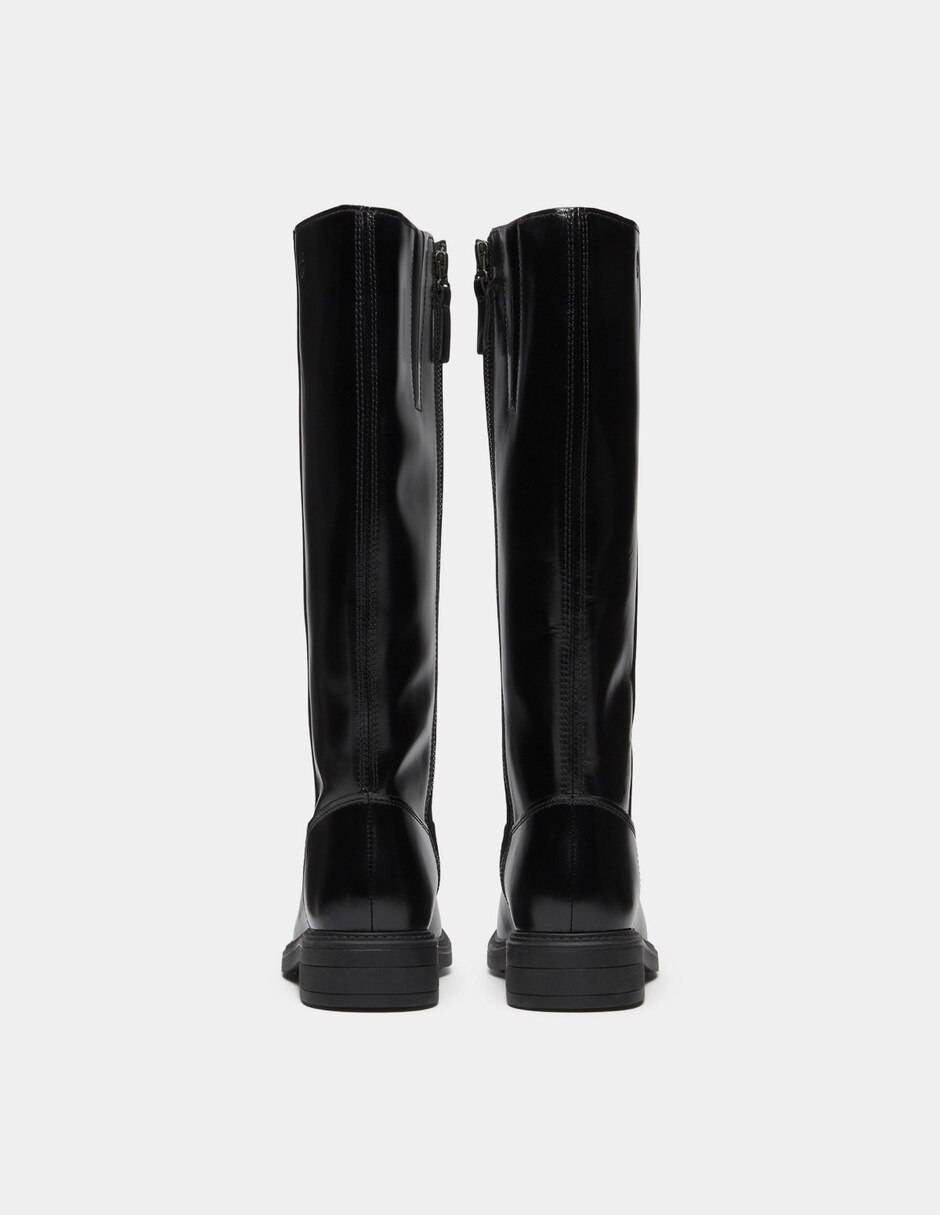 Bota Arriba del tobillo Botas Stormbucks con cierre lateral para Mujer Negro TB0A5T6PW02 de Piel para mujer 5