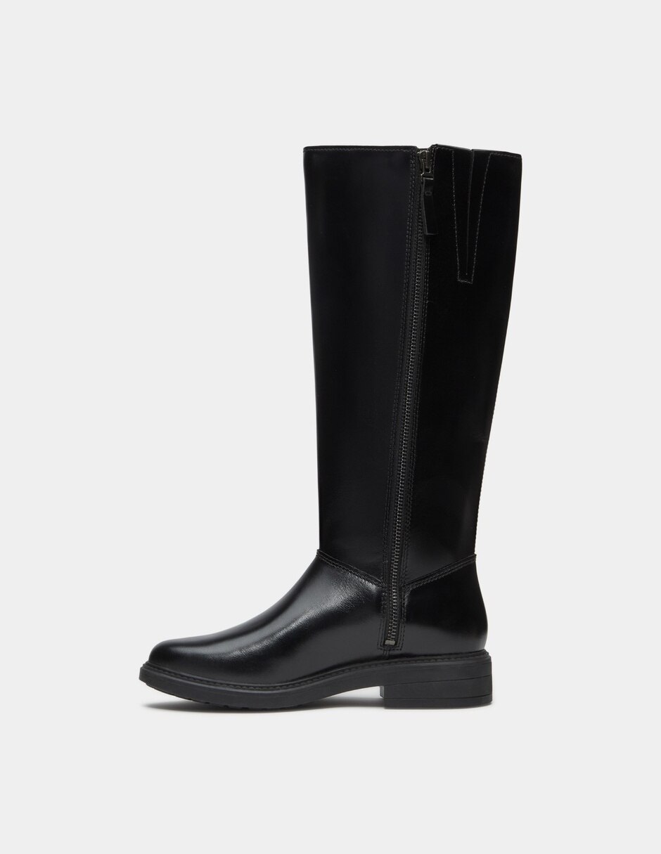 Bota Arriba del tobillo Botas Stormbucks con cierre lateral para Mujer Negro TB0A5T6PW02 de Piel para mujer 6