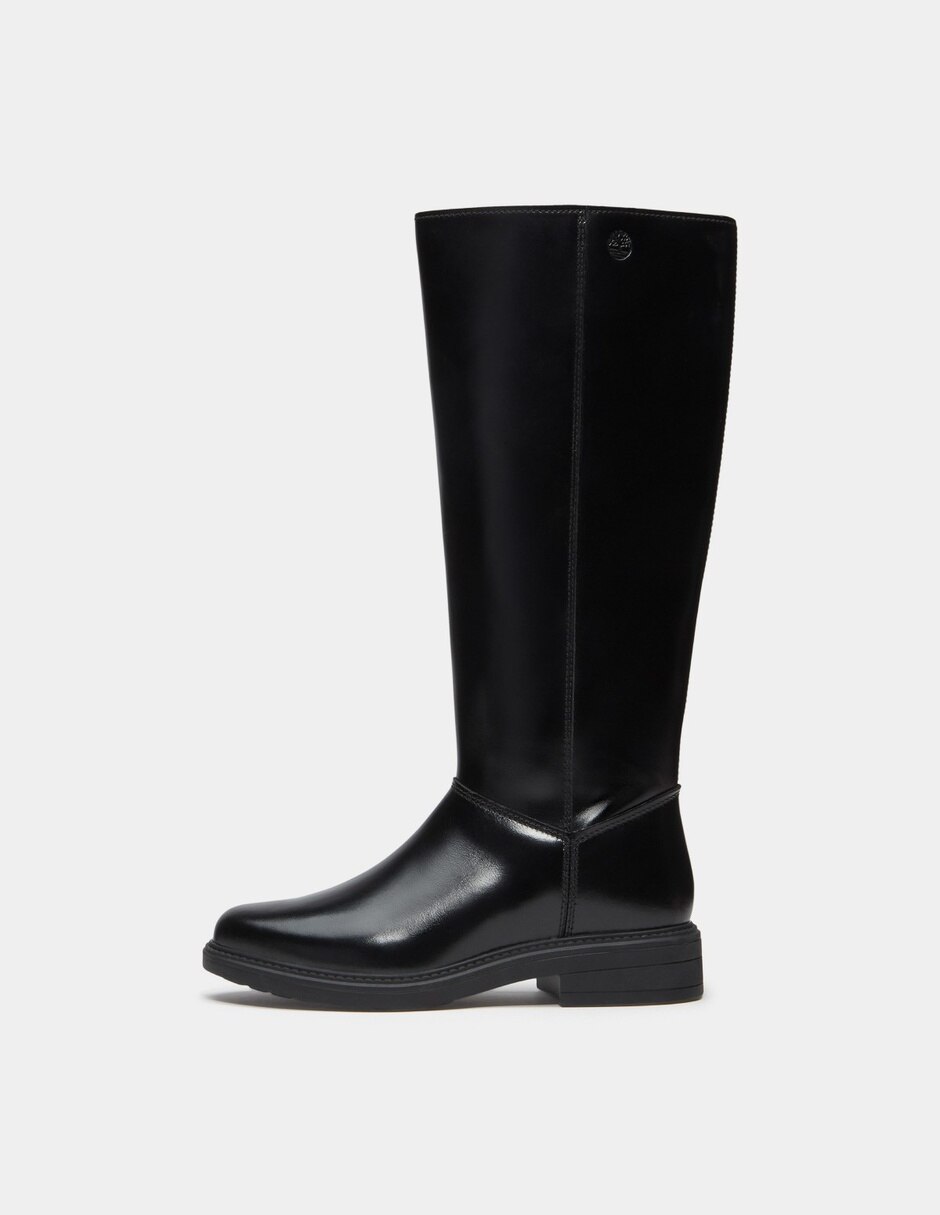 Bota Arriba del tobillo Botas Stormbucks con cierre lateral para Mujer Negro TB0A5T6PW02 de Piel para mujer 8