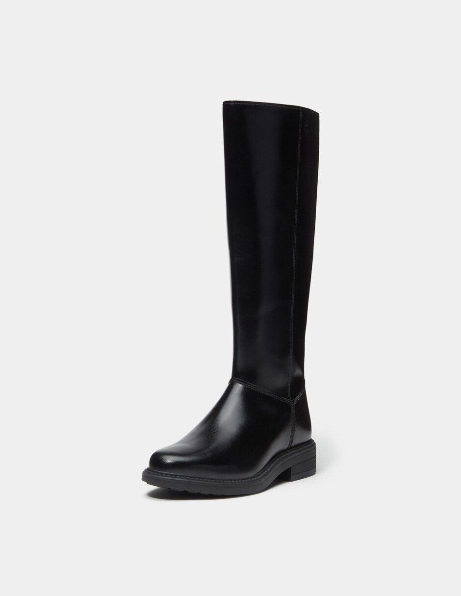 Bota Arriba del tobillo Botas Stormbucks con cierre lateral para Mujer Negro TB0A5T6PW02 de Piel para mujer 9