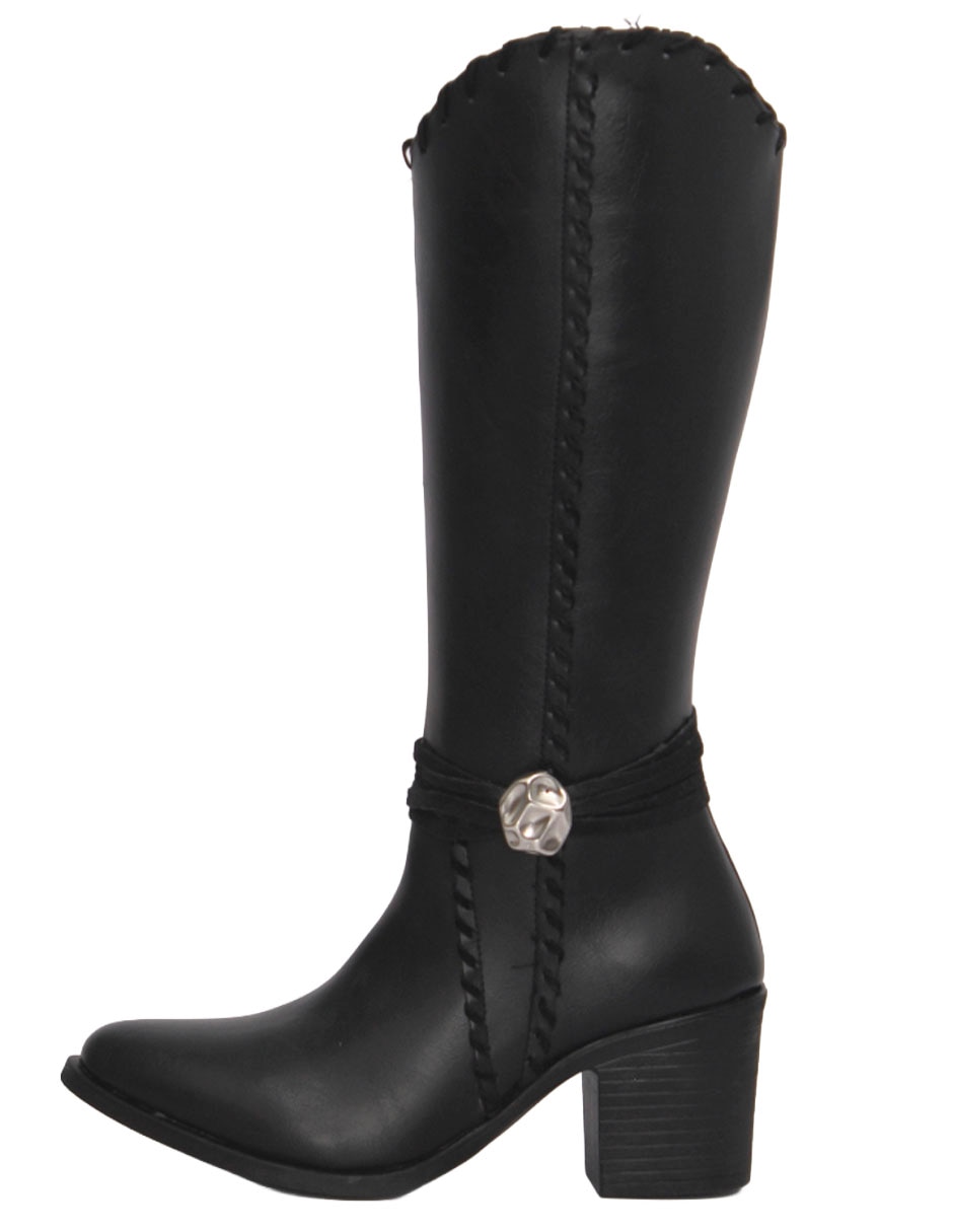 Bota cowboy Abajo de la rodilla de Piel para mujer Bota cowboy Abajo de la rodilla de Piel para mujer