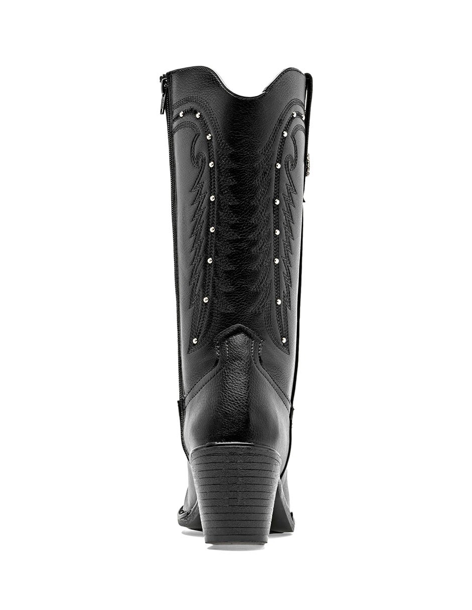 Bota cowboy Media pierna de Sintético para mujer 4