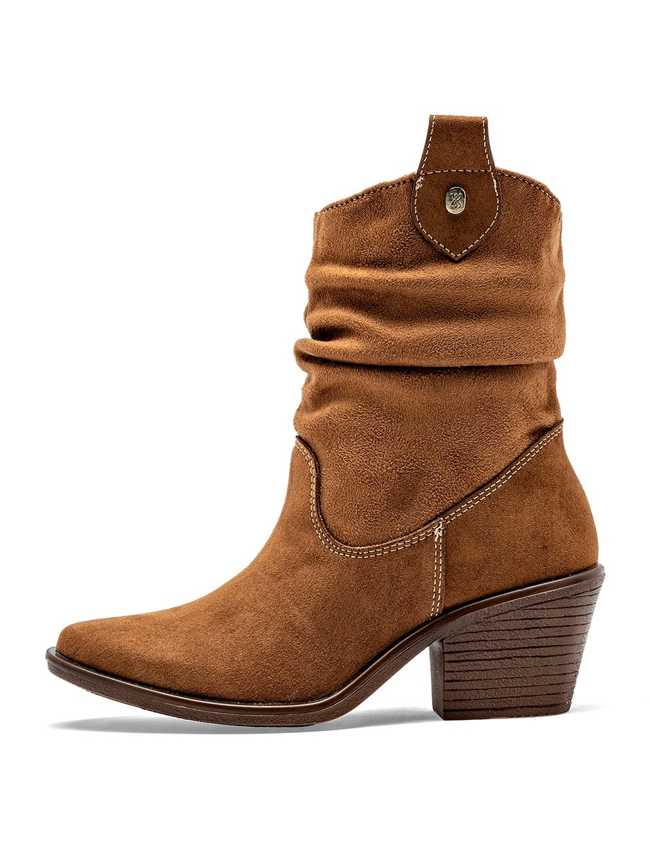 Bota cowboy Arriba del tobillo de Sintético para mujer