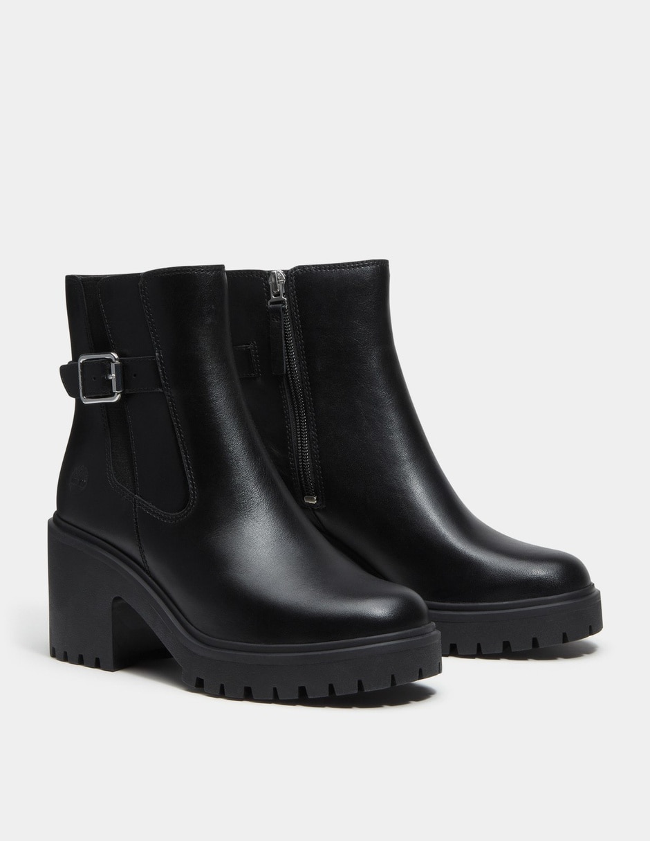 Bota Arriba del tobillo Botas Chelsea Stone Heights para Mujer Negro TB0A2GGNW02 de Piel para mujer 4