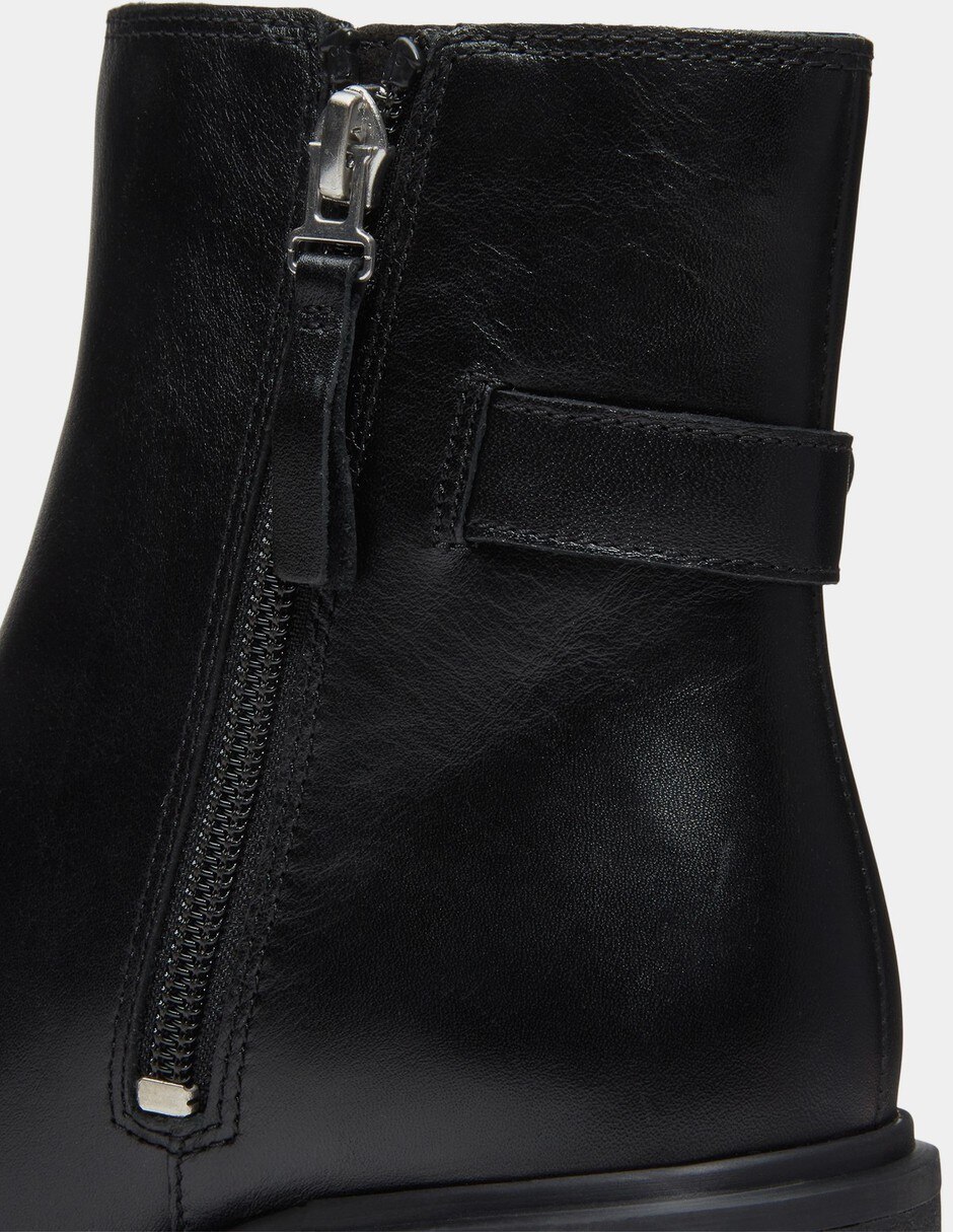 Bota Arriba del tobillo Botas Chelsea Stone Heights para Mujer Negro TB0A2GGNW02 de Piel para mujer 7