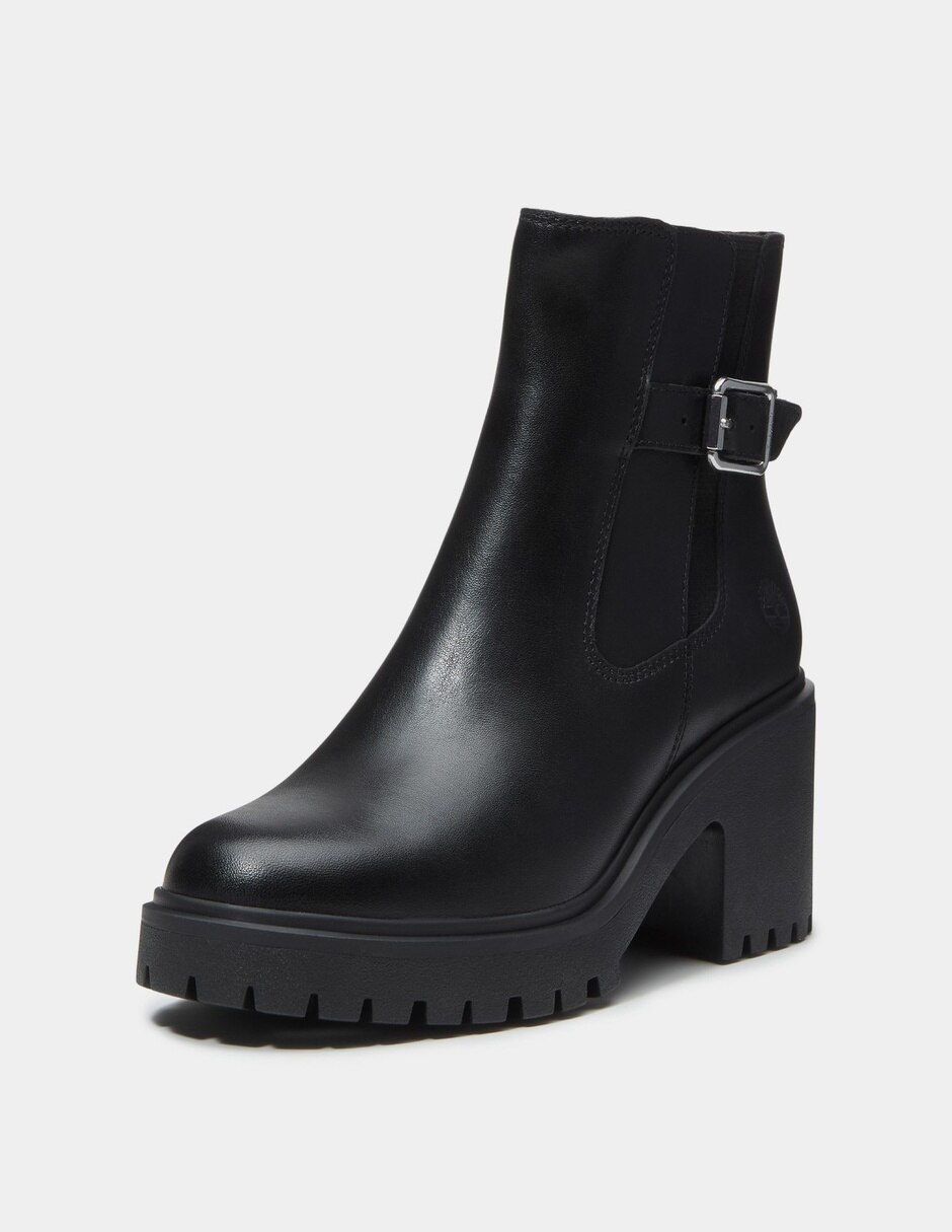 Bota Arriba del tobillo Botas Chelsea Stone Heights para Mujer Negro TB0A2GGNW02 de Piel para mujer 9