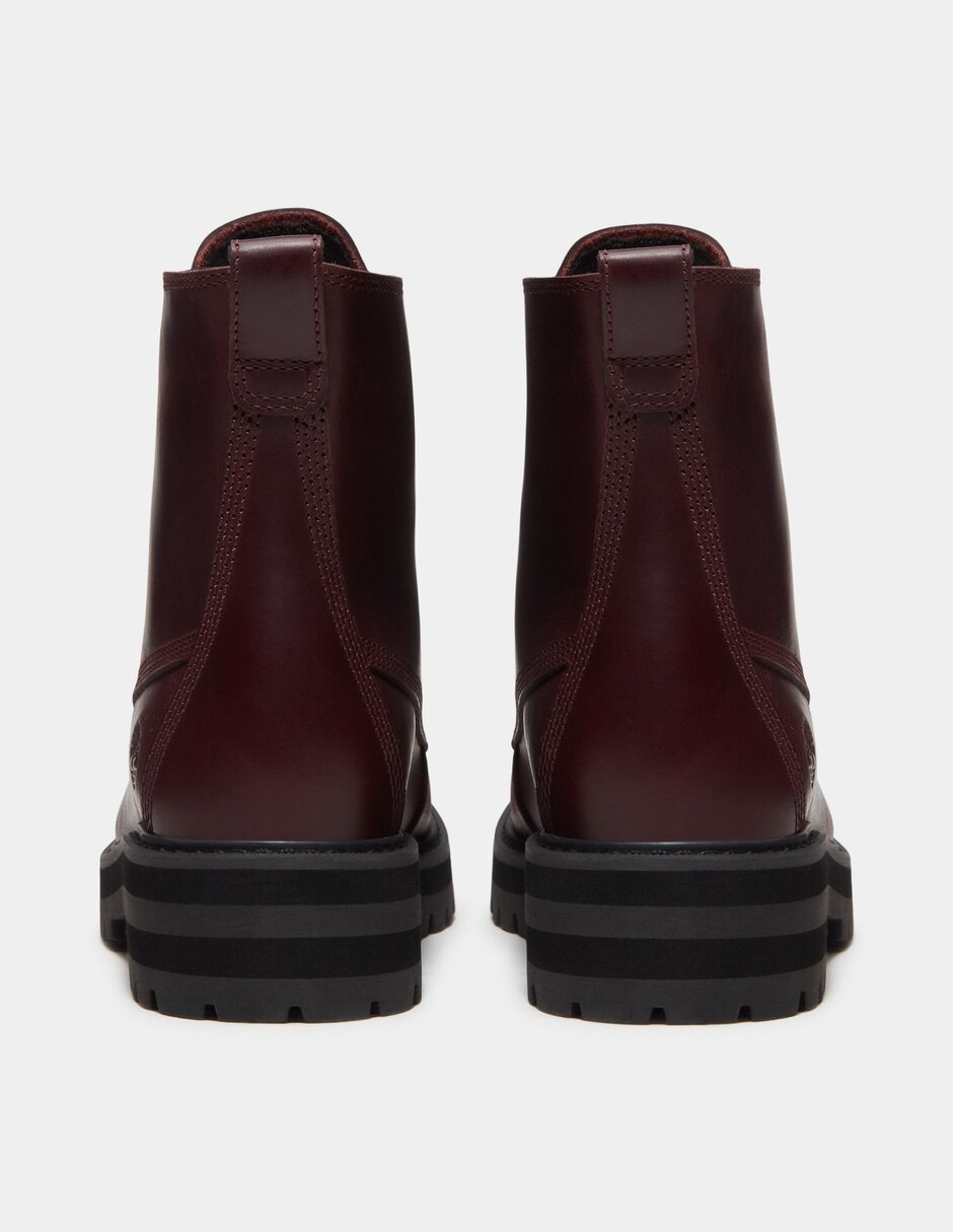 Bota Arriba del tobillo Botas Britton Drive para Mujer Vino TB0A2FMVEIW de Piel para mujer 5