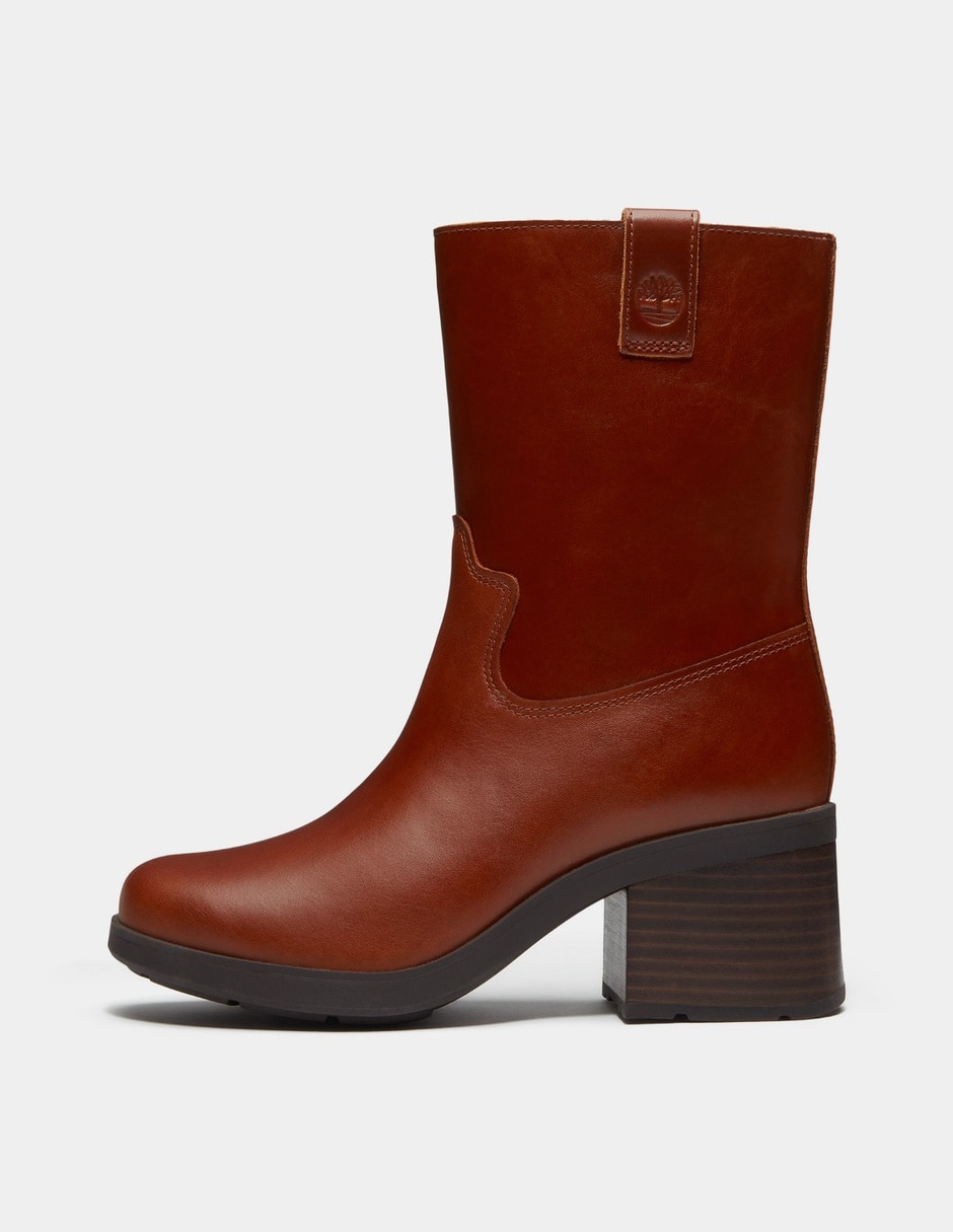Bota Arriba del tobillo Botas Bellevaux con cierre lateral para Mujer Café TB0A2JNJEM6 de Piel para mujer 8