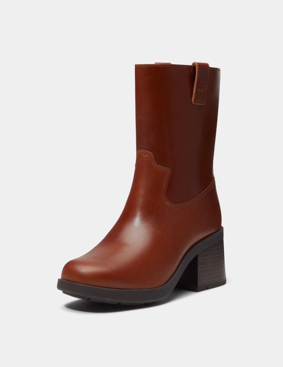 Bota Arriba del tobillo Botas Bellevaux con cierre lateral para Mujer Café TB0A2JNJEM6 de Piel para mujer 9