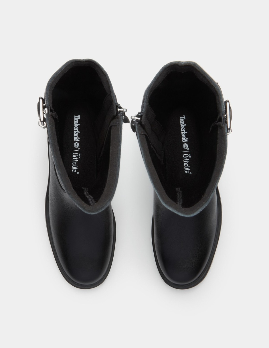 Bota Arriba del tobillo Botas altas con cierre lateral Stone Heights para Mujer Negro TB0A2AZXW02 de Piel para mujer 2