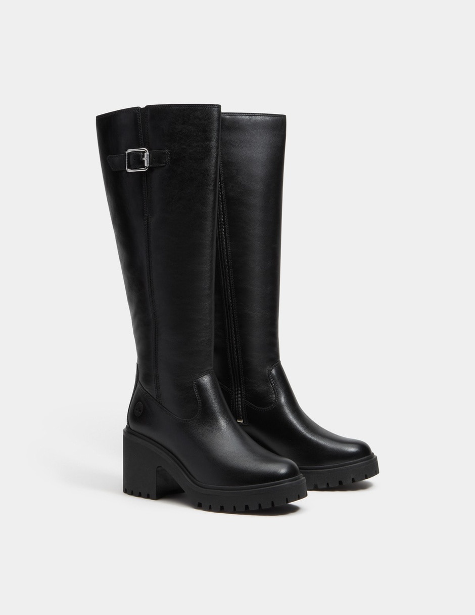 Bota Arriba del tobillo Botas altas con cierre lateral Stone Heights para Mujer Negro TB0A2AZXW02 de Piel para mujer 4