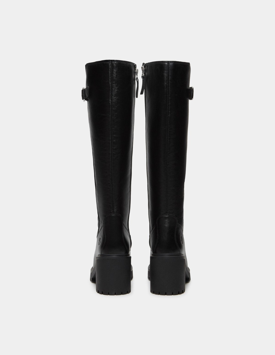 Bota Arriba del tobillo Botas altas con cierre lateral Stone Heights para Mujer Negro TB0A2AZXW02 de Piel para mujer 5