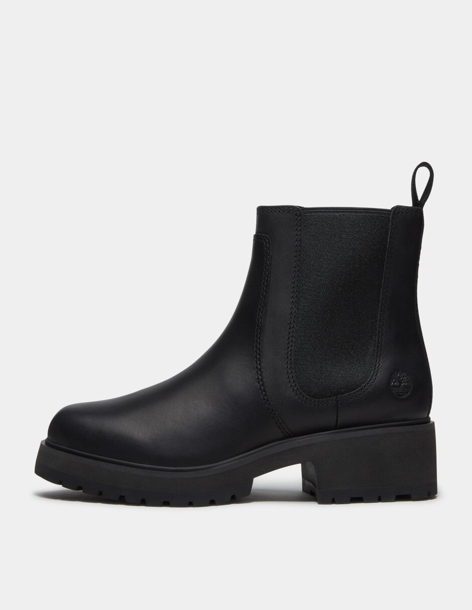 Bota Arriba del tobillo Botas Chelsea Carnaby Row para Mujer Negro TB0A2KC7W02 de Piel para mujer 8
