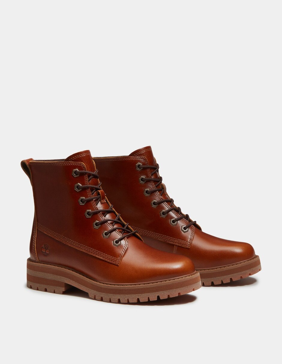 Bota Arriba del tobillo Botas Britton Drive para Mujer Café TB0A2FMVEM4 de Piel para mujer 4