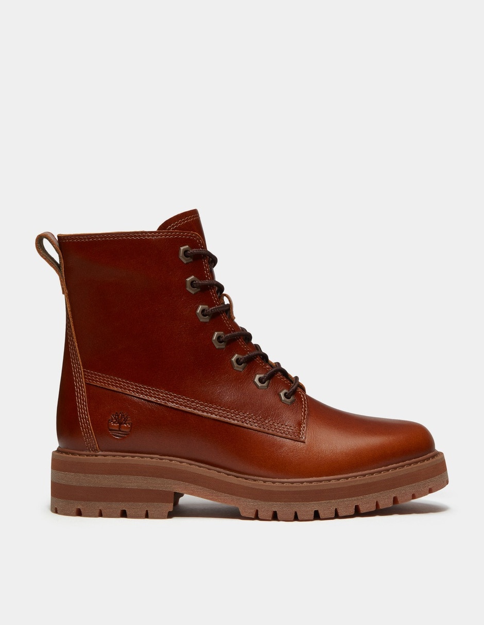 Bota arriba del tobillo britton drive de piel para mujer