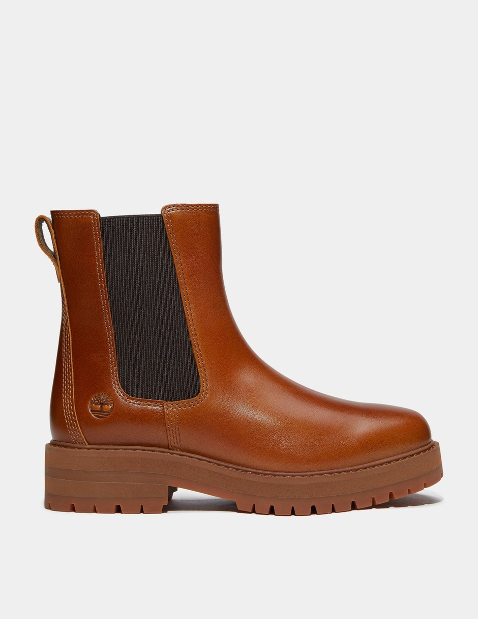Bota Arriba del tobillo Bota Chelsea Britton Drive para Mujer Café TB0A2KK2EM4 de Piel para mujer 1