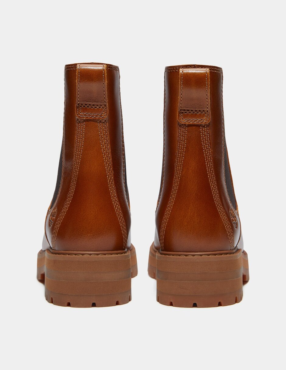 Bota Arriba del tobillo Bota Chelsea Britton Drive para Mujer Café TB0A2KK2EM4 de Piel para mujer 5