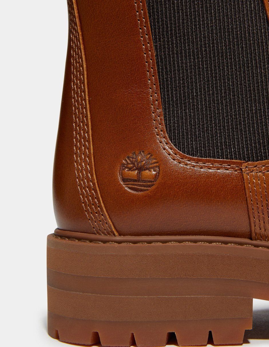Bota Arriba del tobillo Bota Chelsea Britton Drive para Mujer Café TB0A2KK2EM4 de Piel para mujer 7