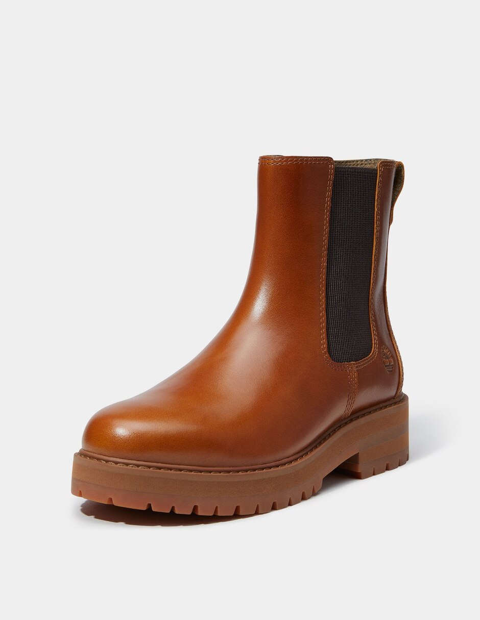 Bota Arriba del tobillo Bota Chelsea Britton Drive para Mujer Café TB0A2KK2EM4 de Piel para mujer 9