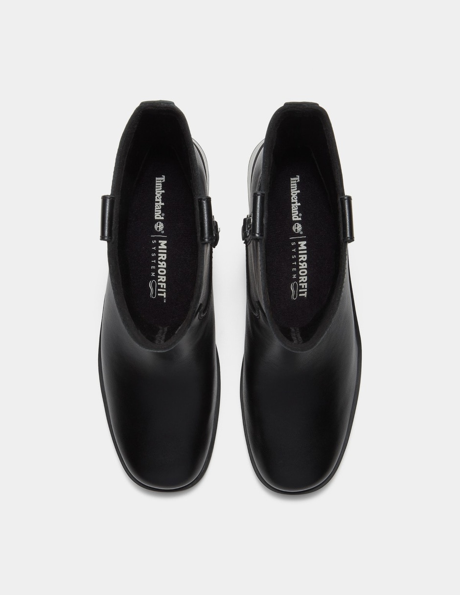 Bota Arriba del tobillo Botas Bellevaux con cierre lateral para Mujer Negro TB0A2JNJW02 de Piel para mujer 2