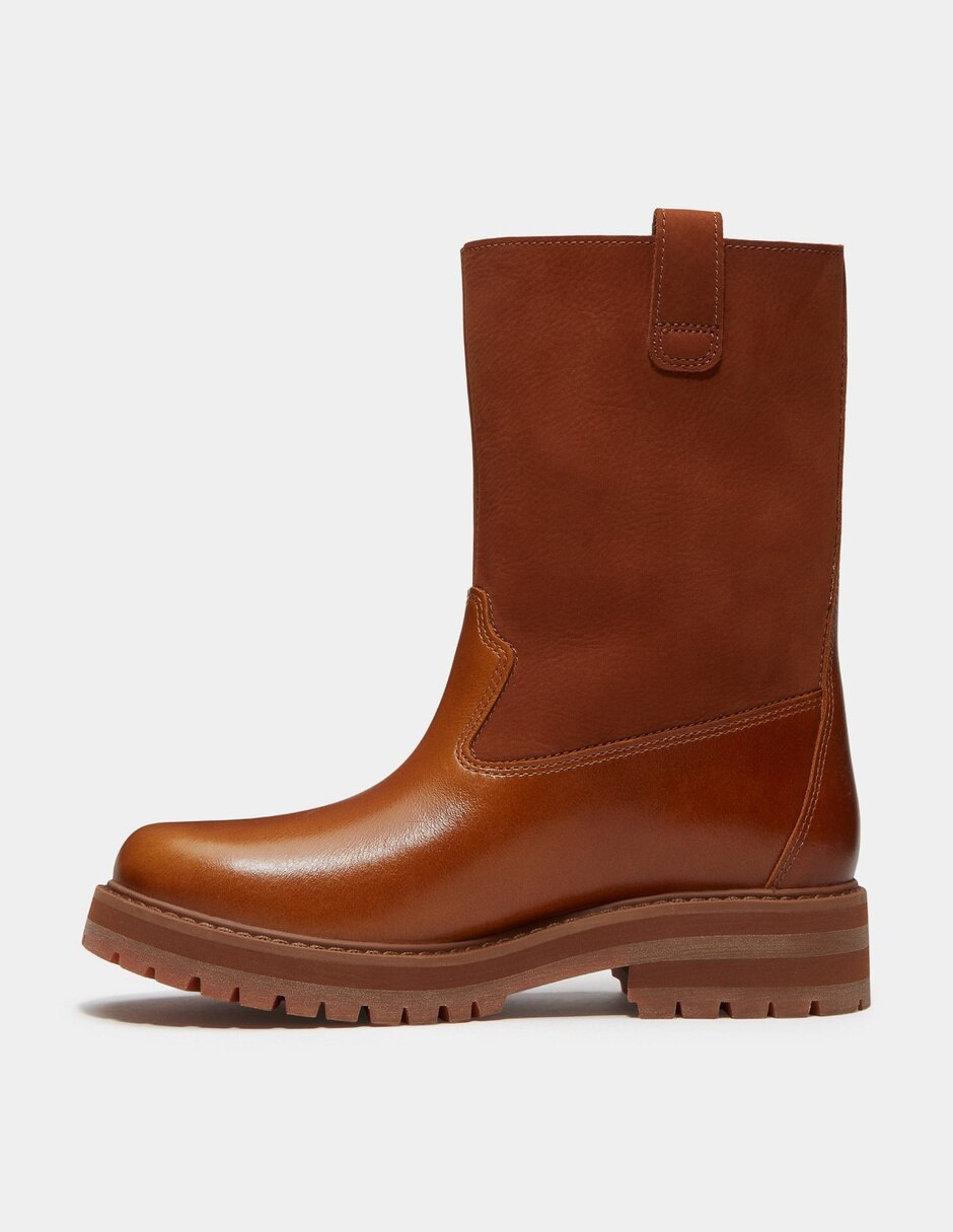 Bota Arriba del tobillo Botas Britton Drive Pull-On para Mujer Café TB0A2R5XEM4 de Piel para mujer 6