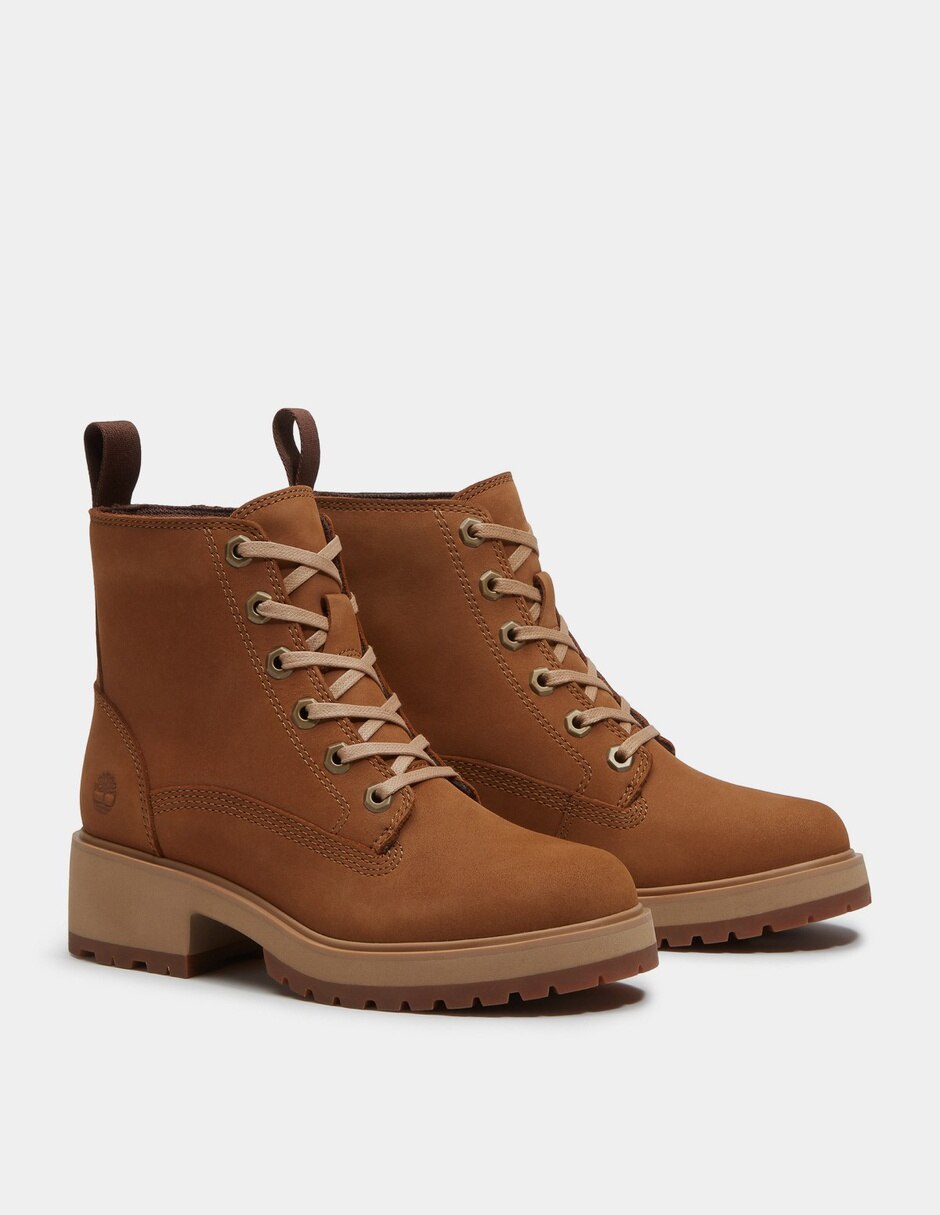 Bota Arriba del tobillo Botas Carnaby Row para Mujer café TB0A2KFNEM5 de Piel para mujer 4