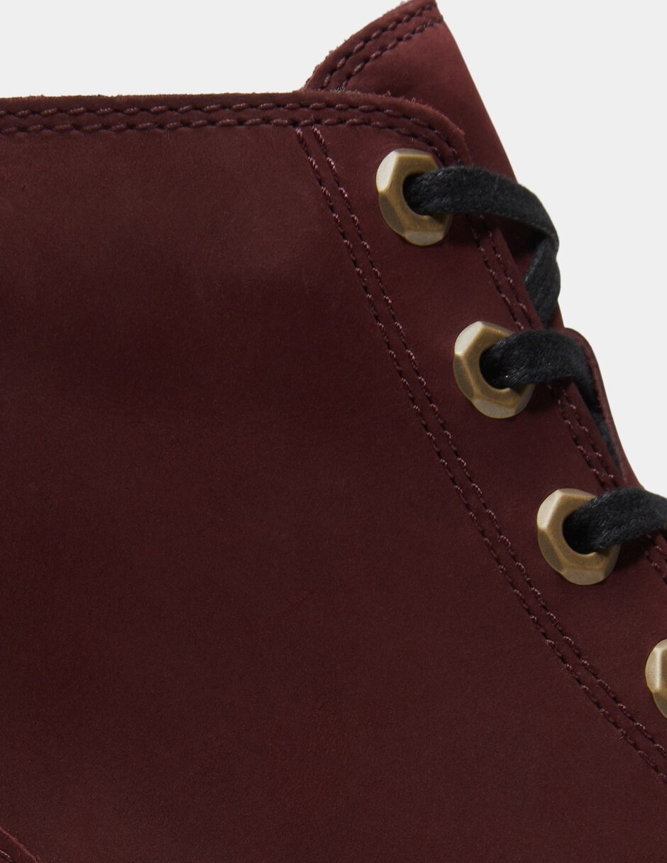 Bota Arriba del tobillo Botas Carnaby Row para Mujer Vino TB0A2KFNEQ3 de Piel para mujer 7