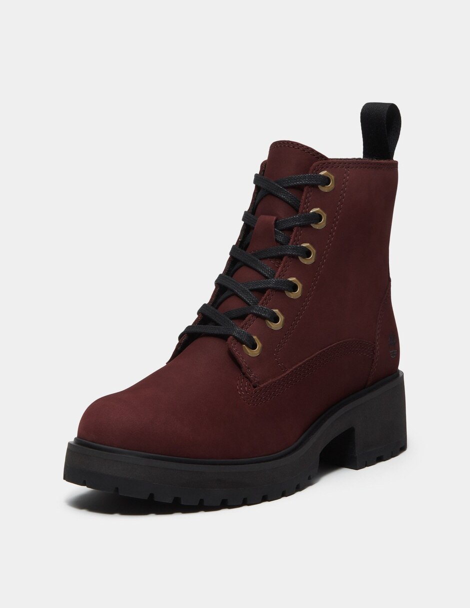 Bota Arriba del tobillo Botas Carnaby Row para Mujer Vino TB0A2KFNEQ3 de Piel para mujer 9