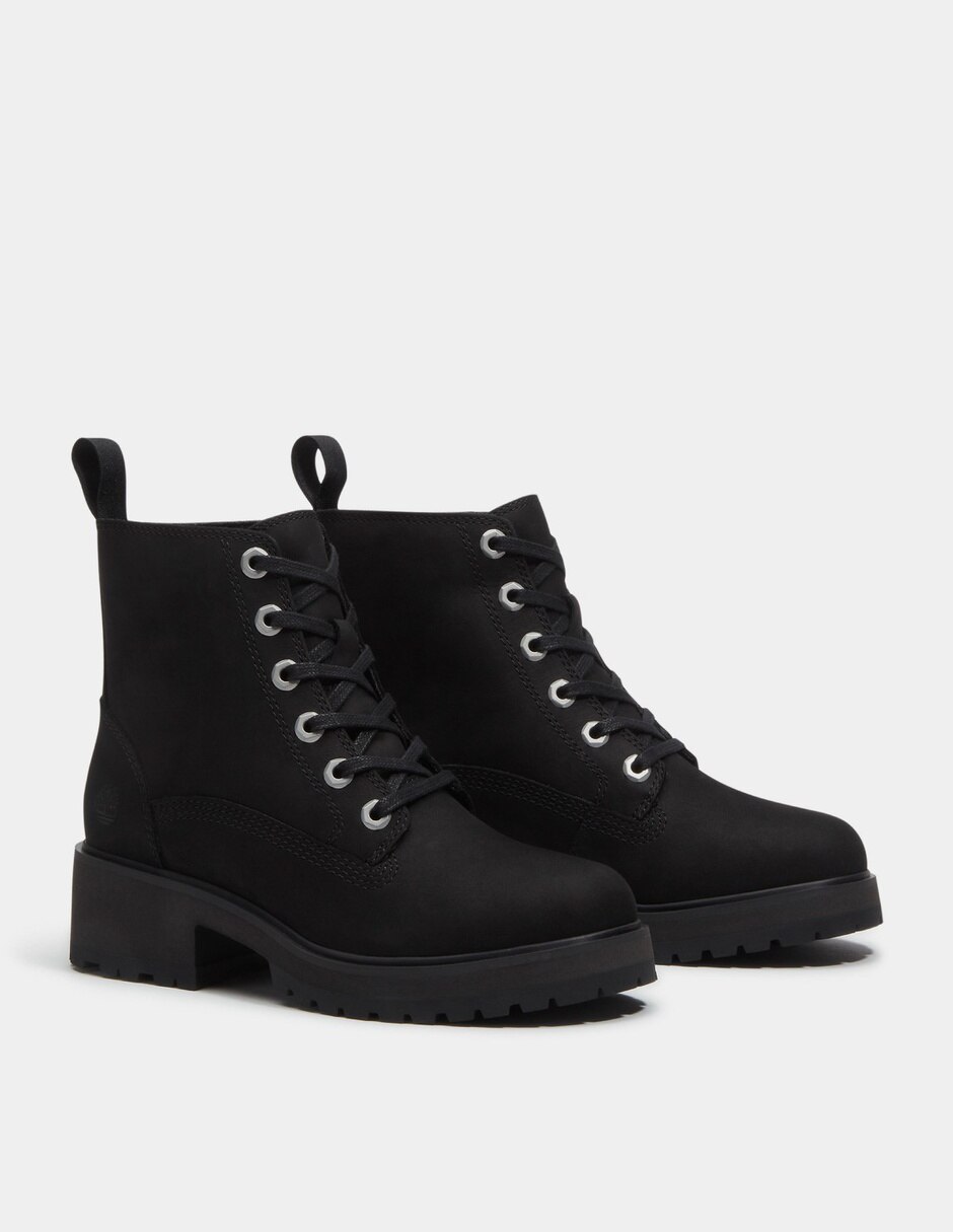 Bota Arriba del tobillo Botas Carnaby Row para Mujer Negro TB0A2KFNW05 de Piel para mujer 4