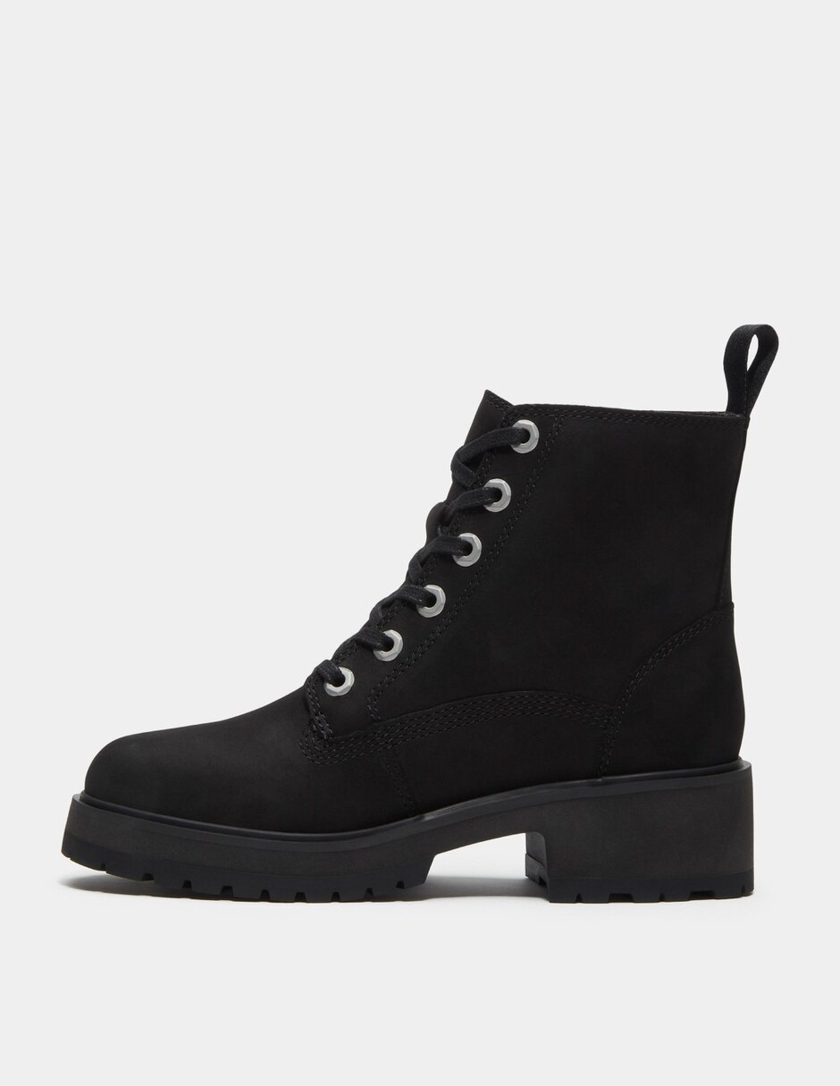 Bota Arriba del tobillo Botas Carnaby Row para Mujer Negro TB0A2KFNW05 de Piel para mujer 6
