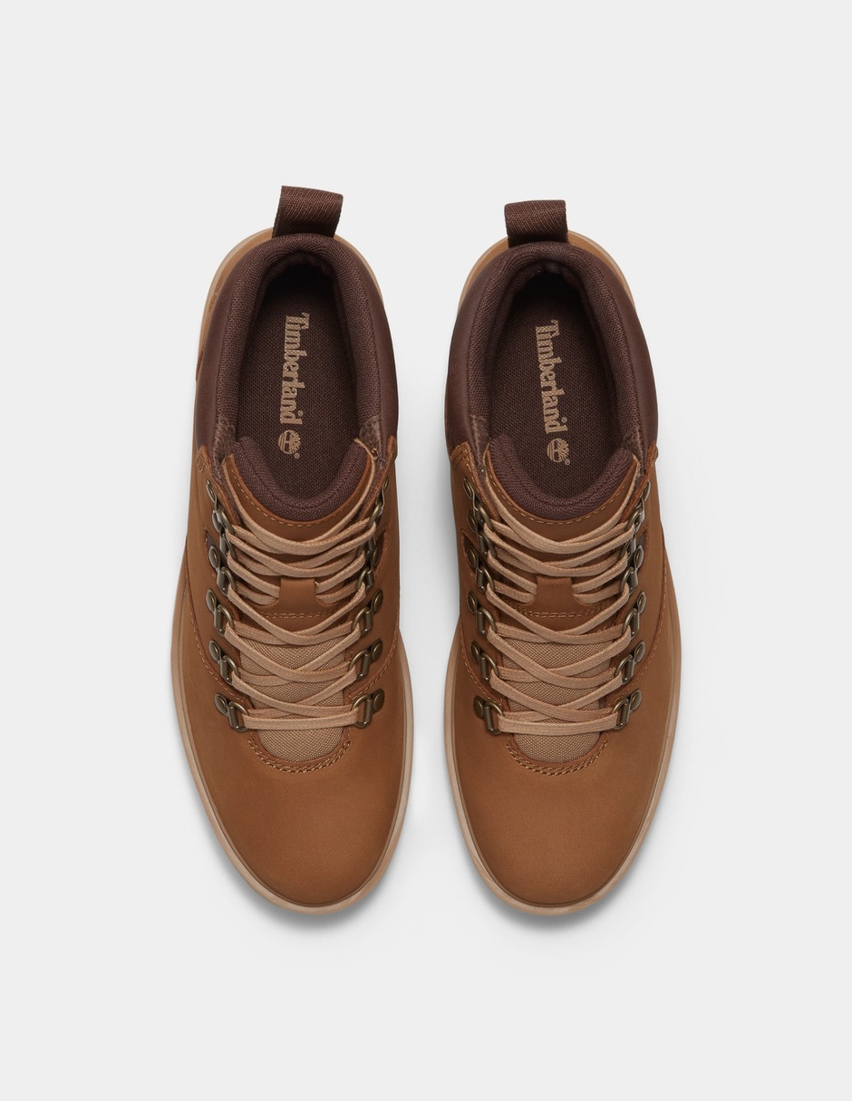 Bota Arriba del tobillo Botas Carnaby Row para Mujer Café TB0A2QH4EM4 de Piel para mujer 2
