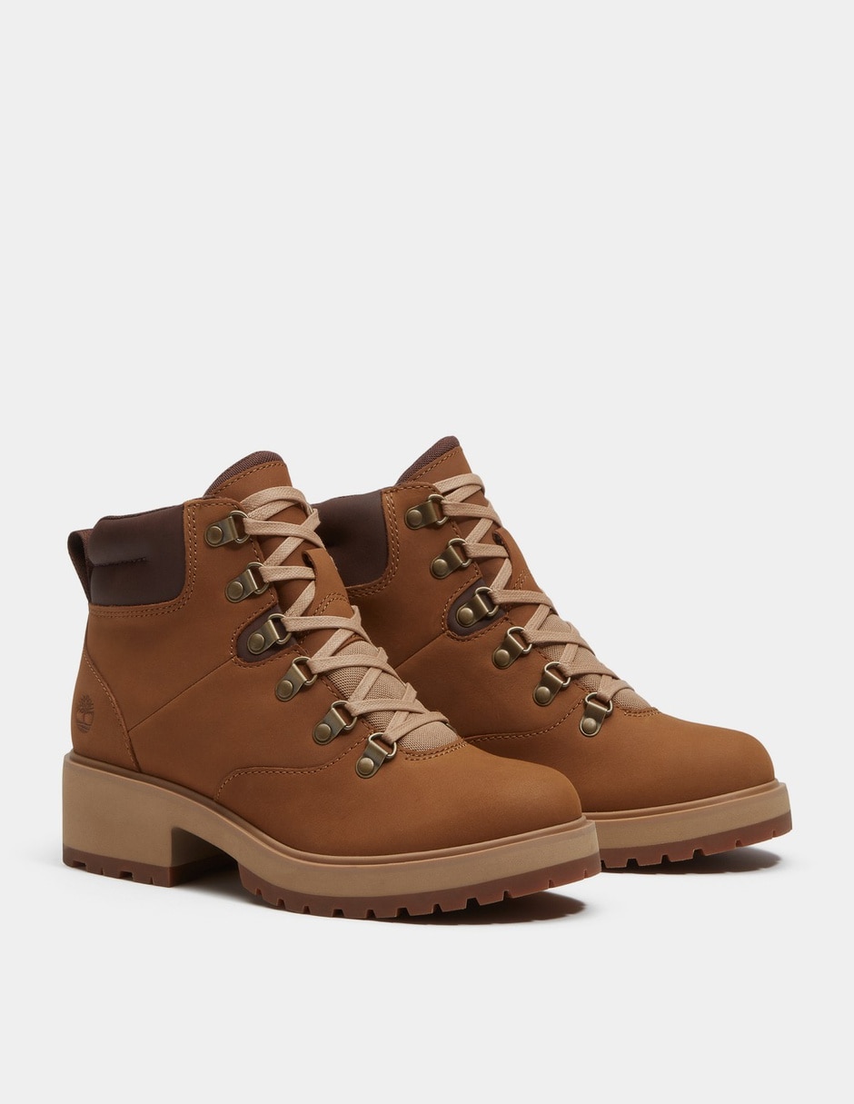 Bota Arriba del tobillo Botas Carnaby Row para Mujer Café TB0A2QH4EM4 de Piel para mujer 4