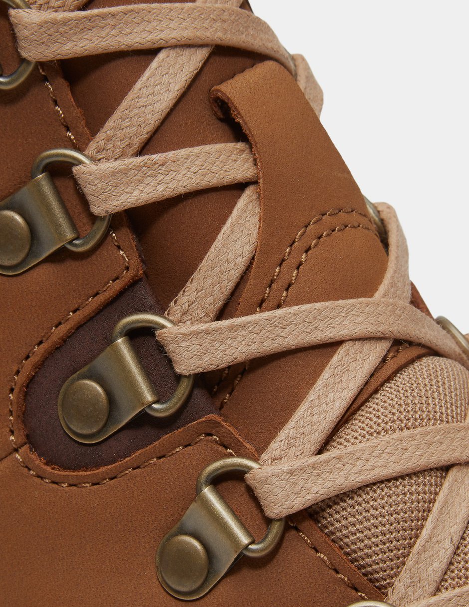 Bota Arriba del tobillo Botas Carnaby Row para Mujer Café TB0A2QH4EM4 de Piel para mujer 7