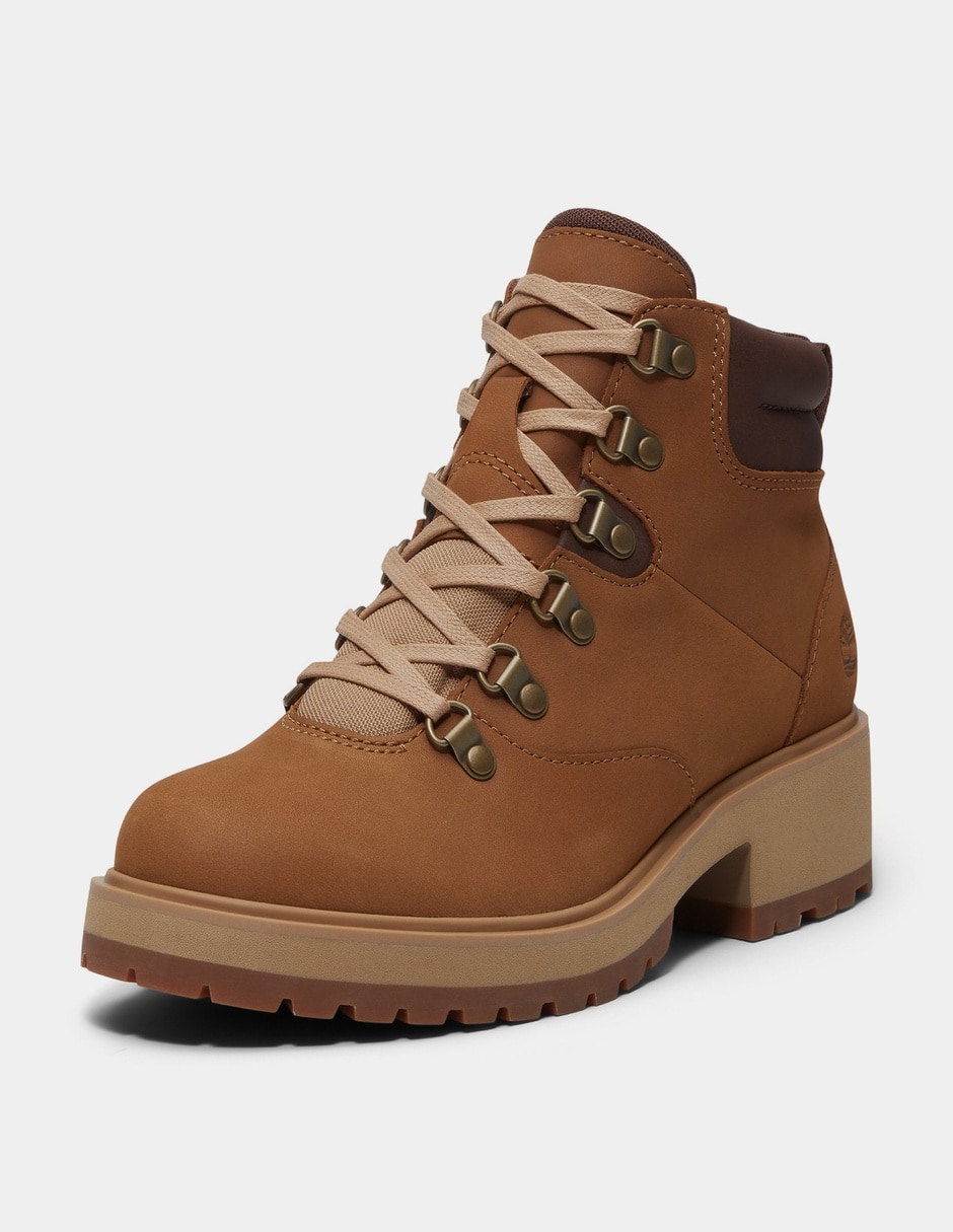 Bota Arriba del tobillo Botas Carnaby Row para Mujer Café TB0A2QH4EM4 de Piel para mujer 9