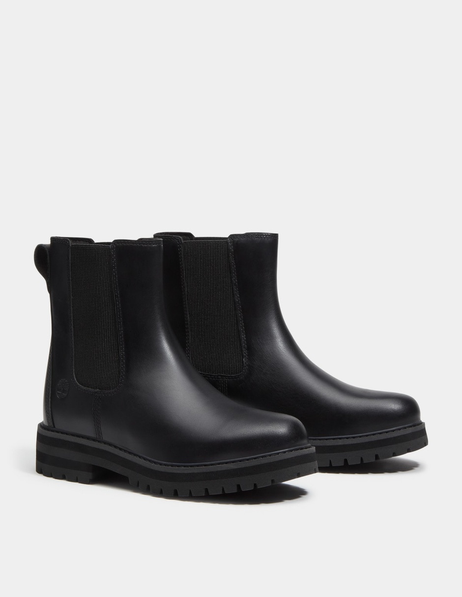 Bota Arriba del tobillo Bota Chelsea Britton Drive para Mujer Negro TB0A2KK2W02 de Piel para mujer 4