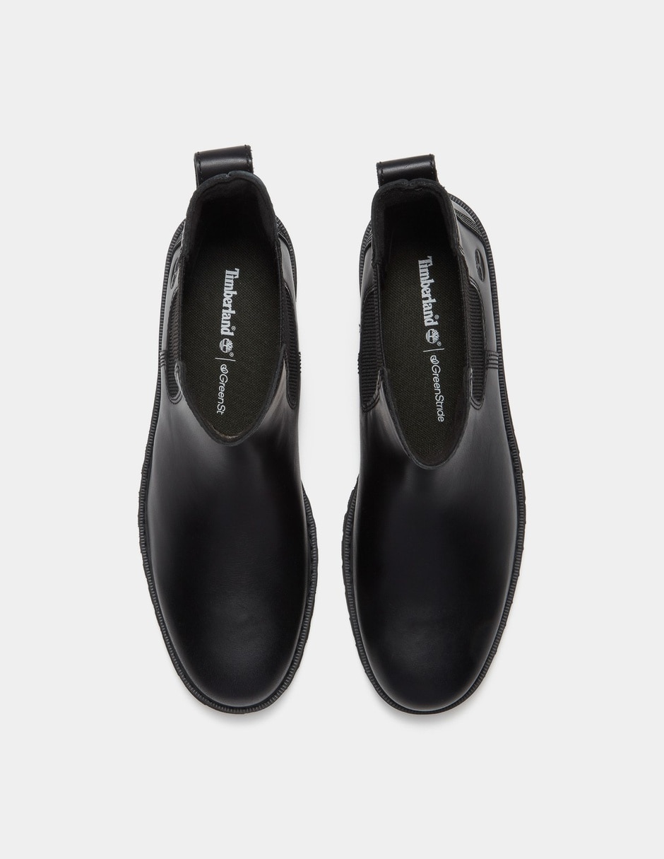 Bota arriba del tobillo chelsea britton drive de piel para mujer 2
