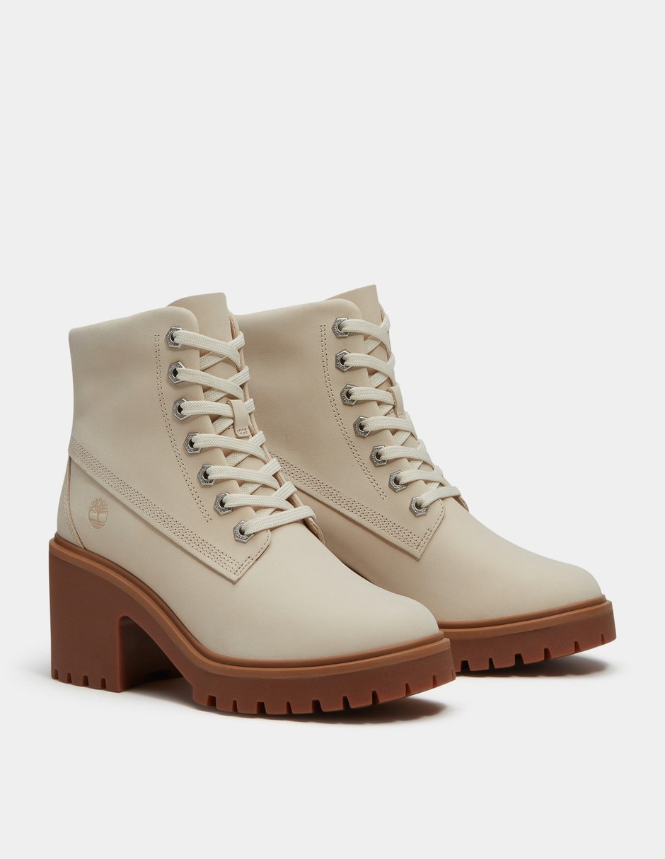 Bota Arriba del tobillo Bota Stone Heights para Mujer Beige TB0A5S49EX4 de Piel para mujer 4
