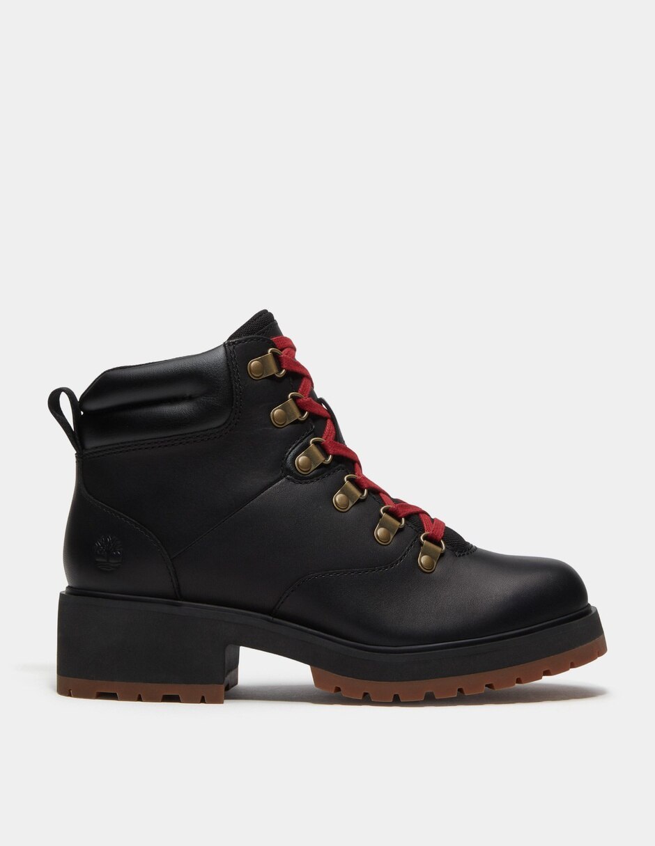 Bota arriba del tobillo carnaby row de piel para mujer