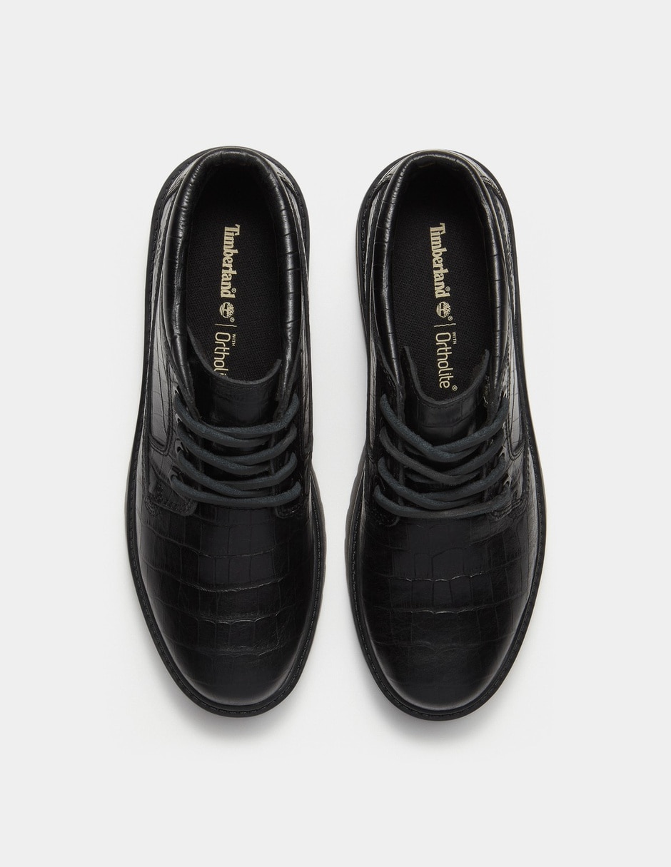 Bota Arriba del tobillo Bota con plataforma Stone Street para Mujer Negro TB0A43RRW02 de Cuero para mujer 2