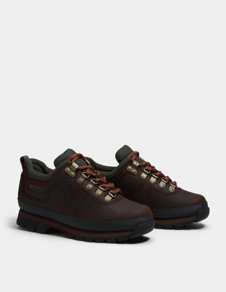 Bota Arriba del tobillo Botas Euro Hiker Low para Mujer Café TB0A5P79W01 de Piel para mujer 4