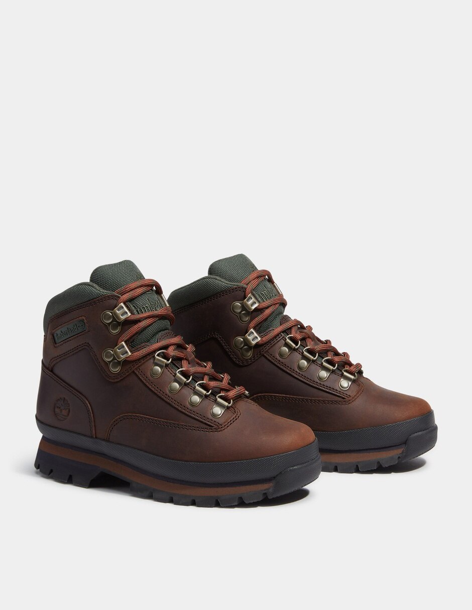 Bota Arriba del tobillo Botas Euro Hiker para Mujer Café TB0A5TR6W01 de Piel para mujer 4